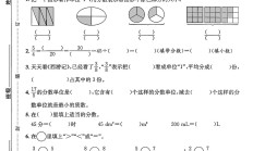 人教版数学五年级下册单元测试卷-8