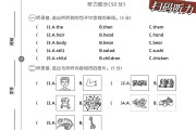 外研版英语三年级下册期中卷-2