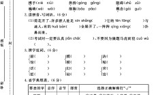 人教版语文三年级下册期末卷-2