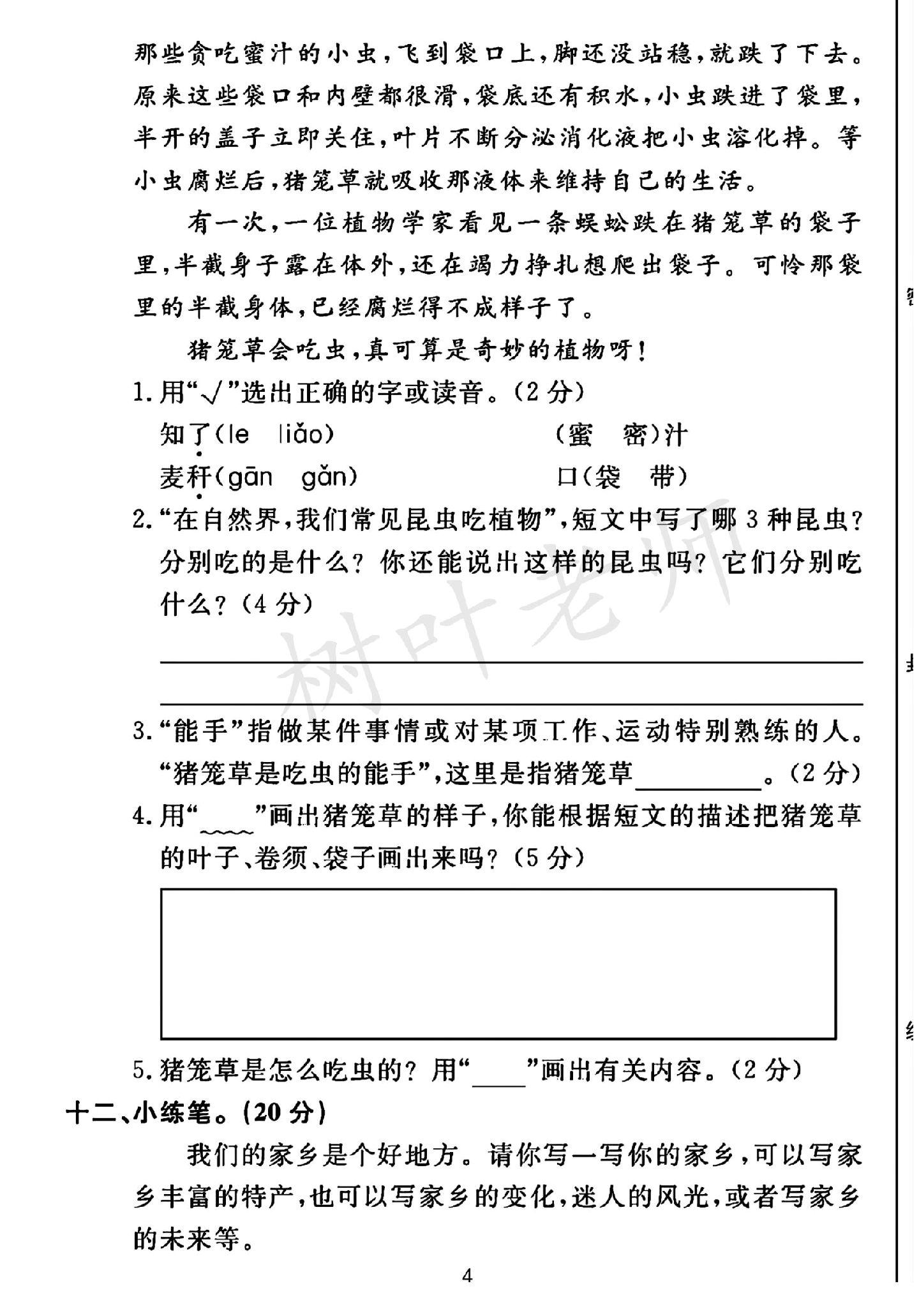 试卷