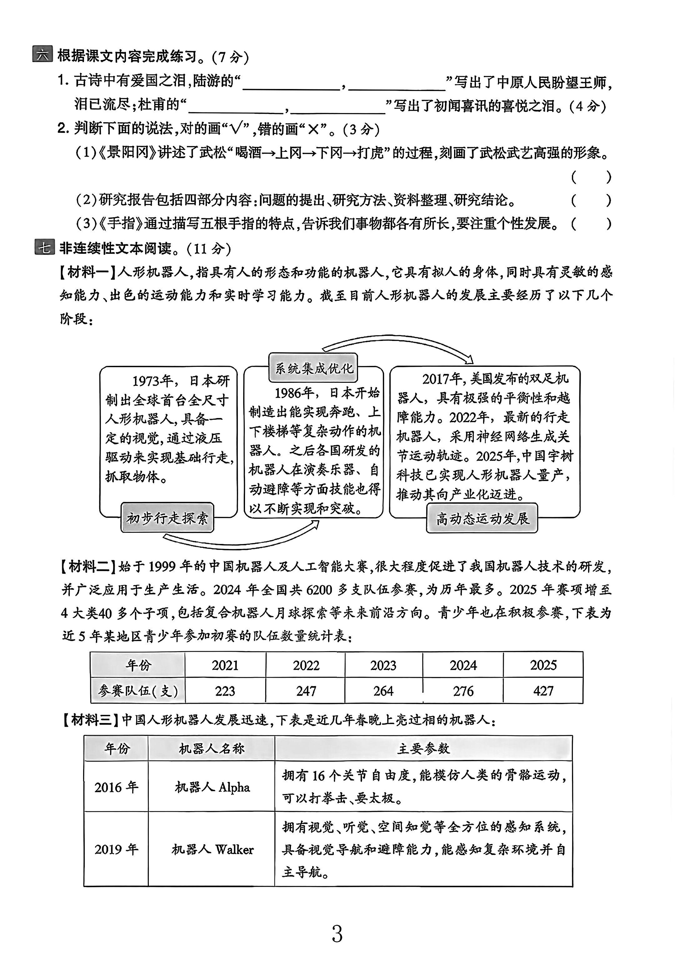 试卷