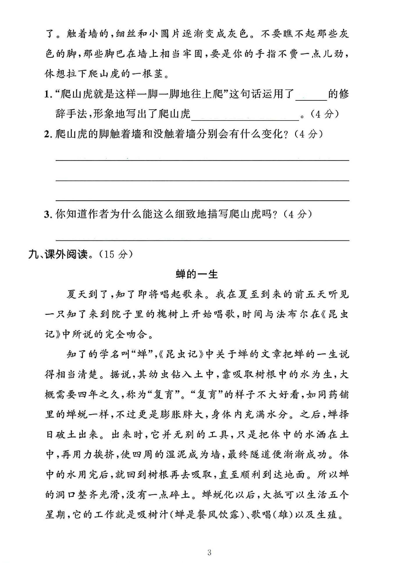 试卷