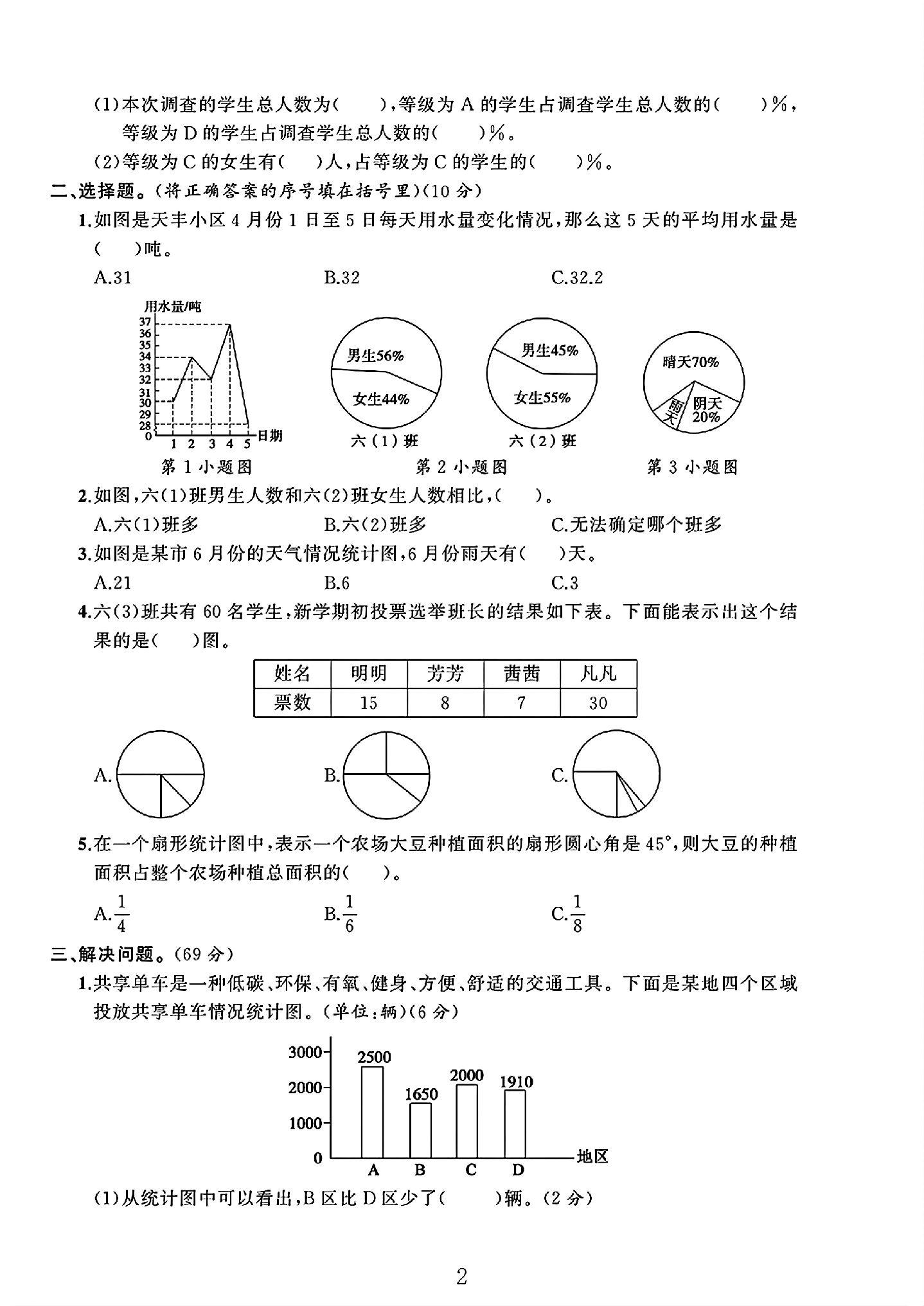 试卷