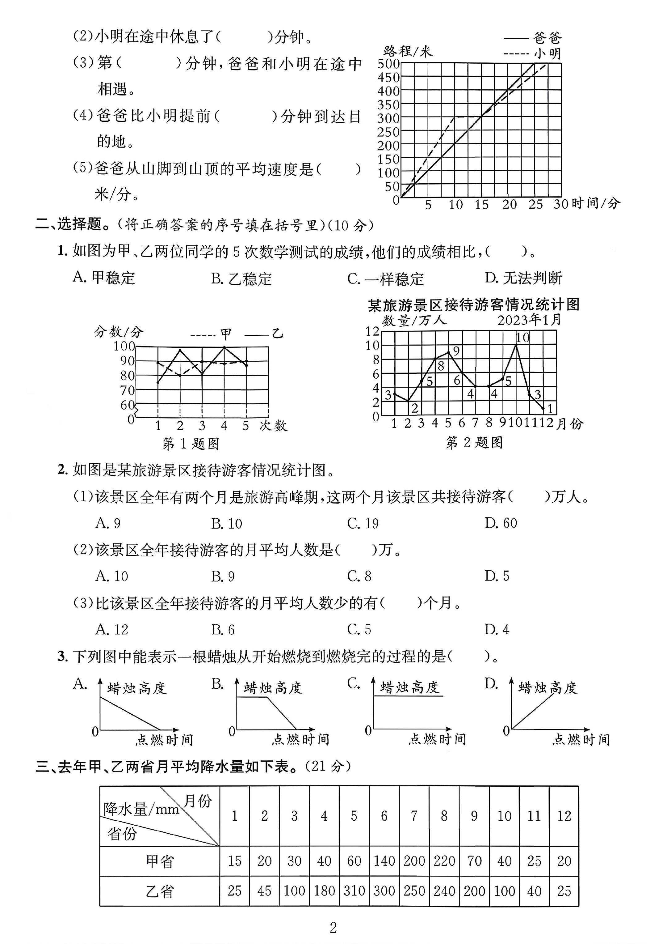 试卷